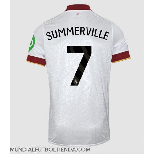 Camiseta West Ham United Crysencio Summerville #7 Tercera Equipación Replica 2024-25 mangas cortas